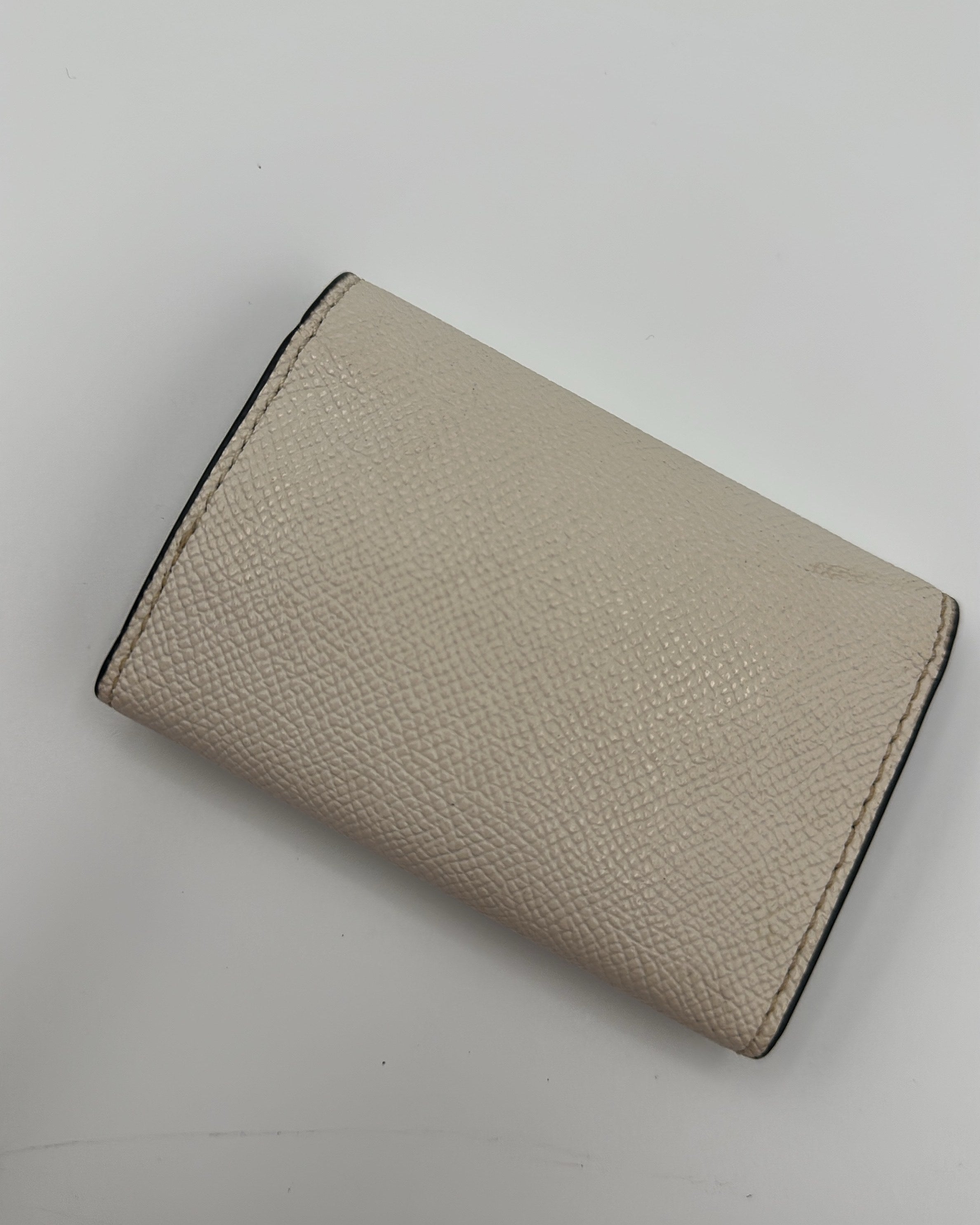 Coach Wallet Fabric Beige Brown Plain