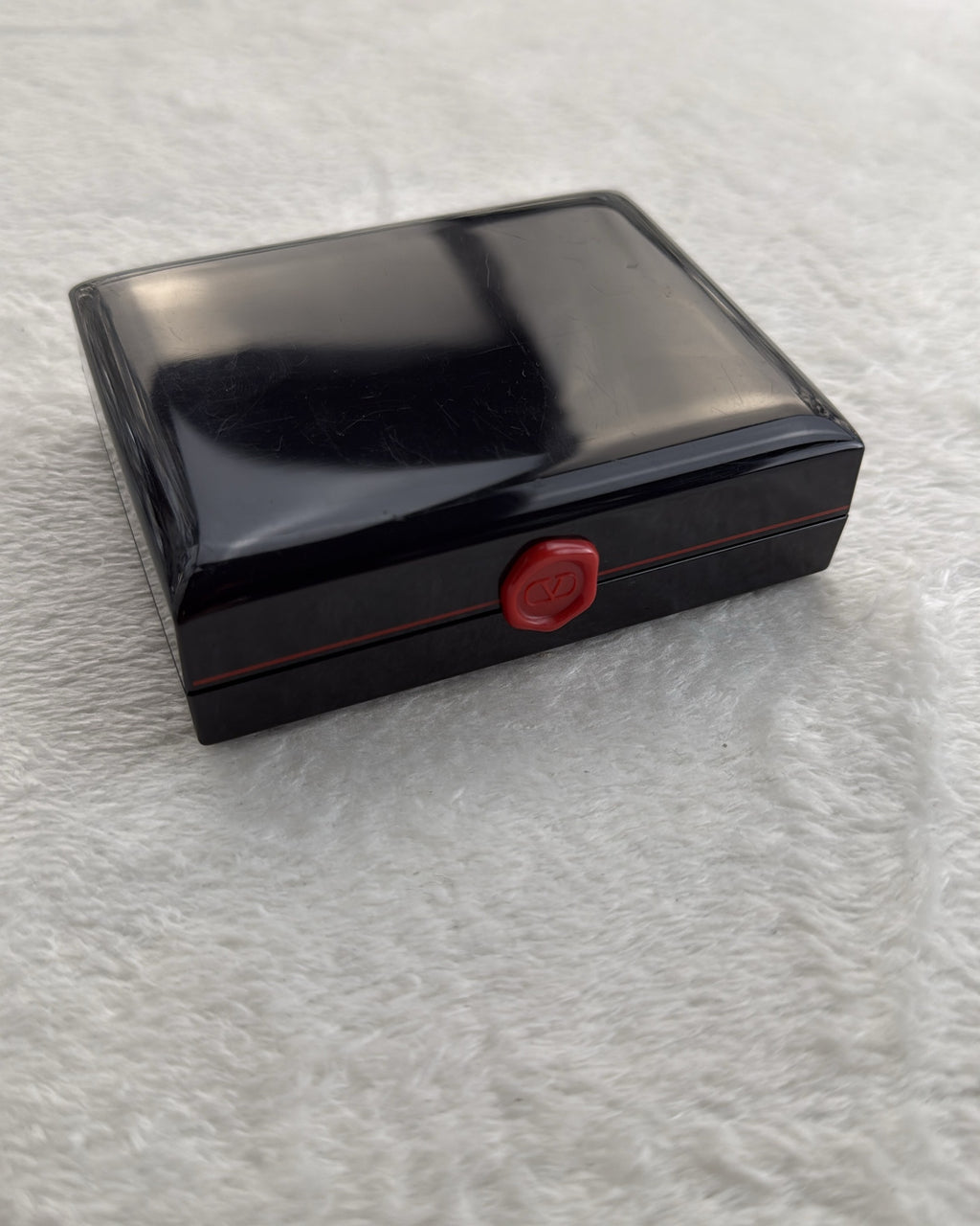 Vintage Valentino Garavani Cufflink Steel Gold Silver Made in Japan