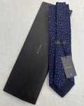 Paul Smith Silk Tie Paisley Navy Necktie