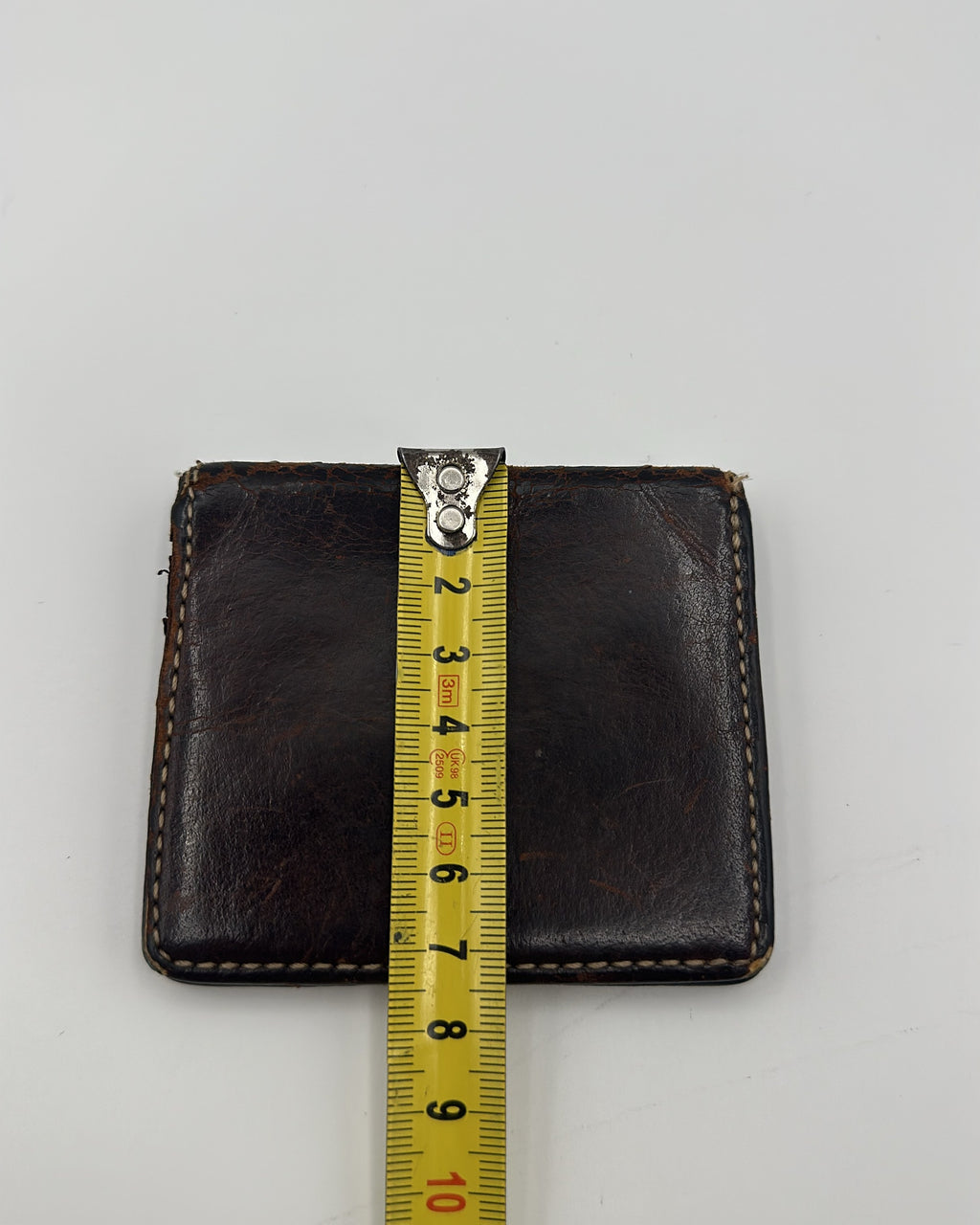 Vintage Coach Coin Purse Leather Brown Plain